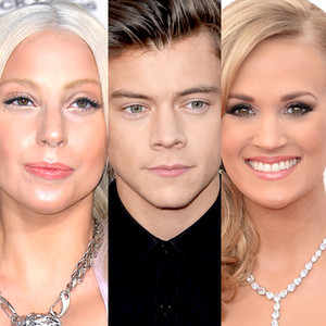 Carrie Underwood, Harry Styles, Lady Gaga Carrie Underwood, Harry Styles, Lady Gaga